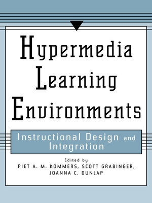 cover image of Hypermedia Learning Environments